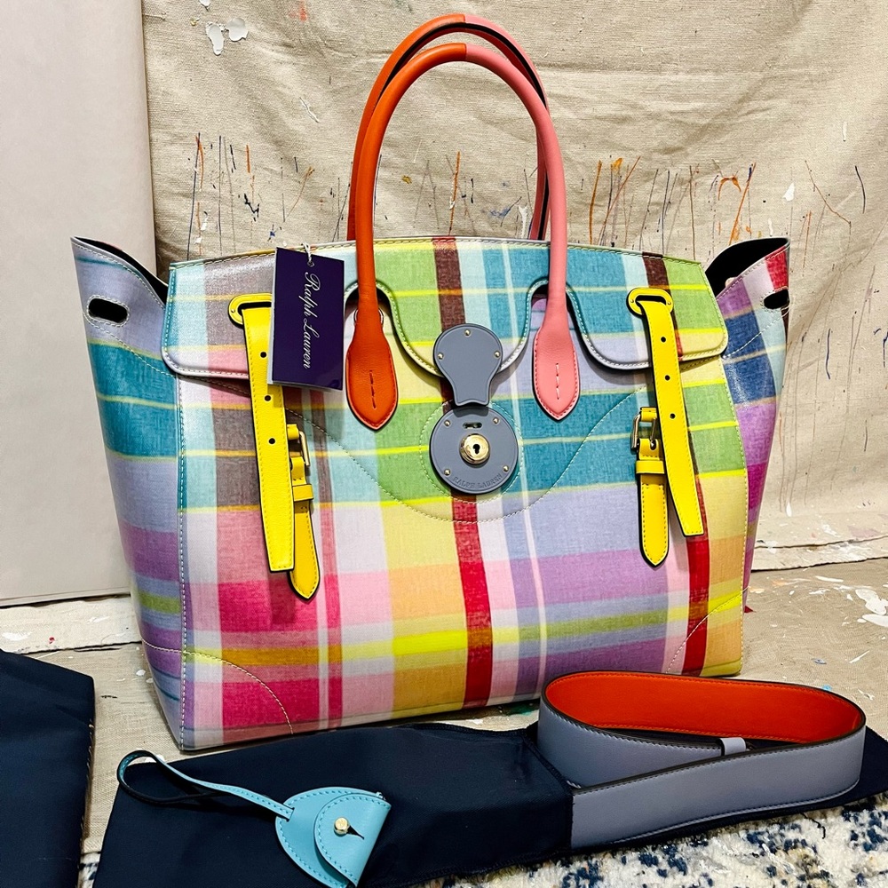NWT RALPH LAUREN RICKY BAG